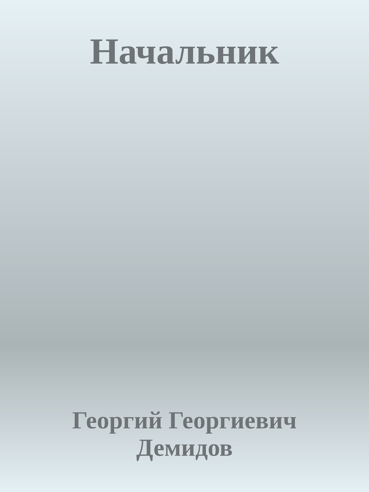 Начальник