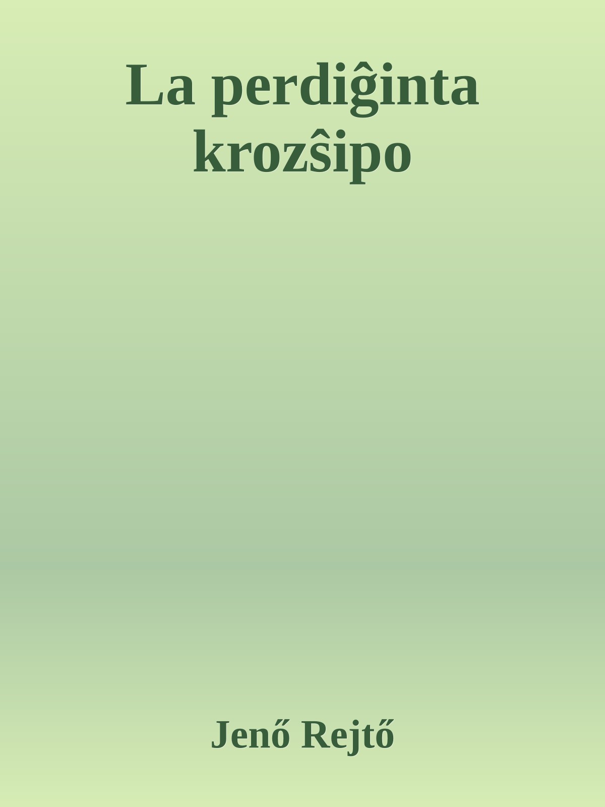 La perdiĝinta krozŝipo