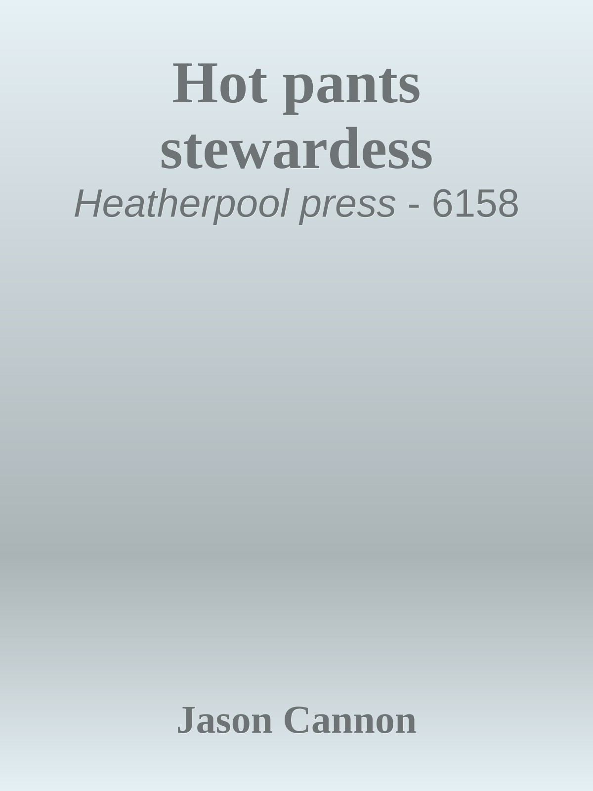 Hot pants stewardess