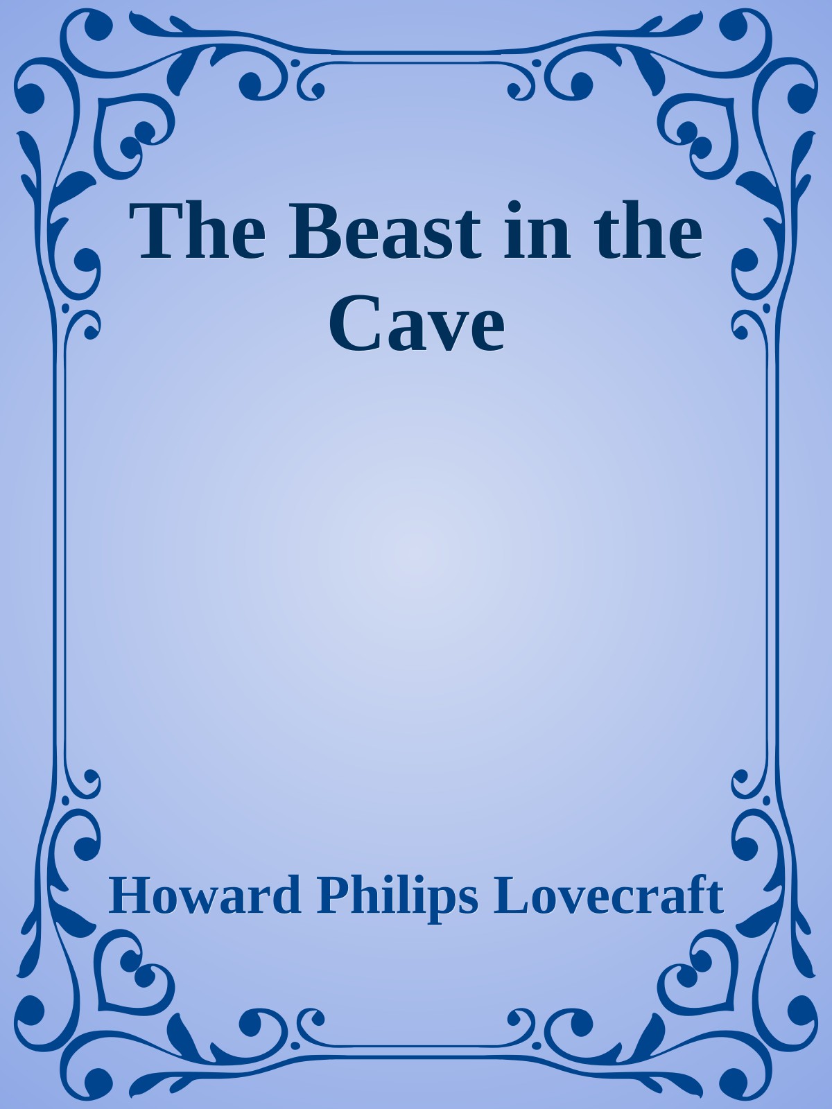 The Beast in the Cave