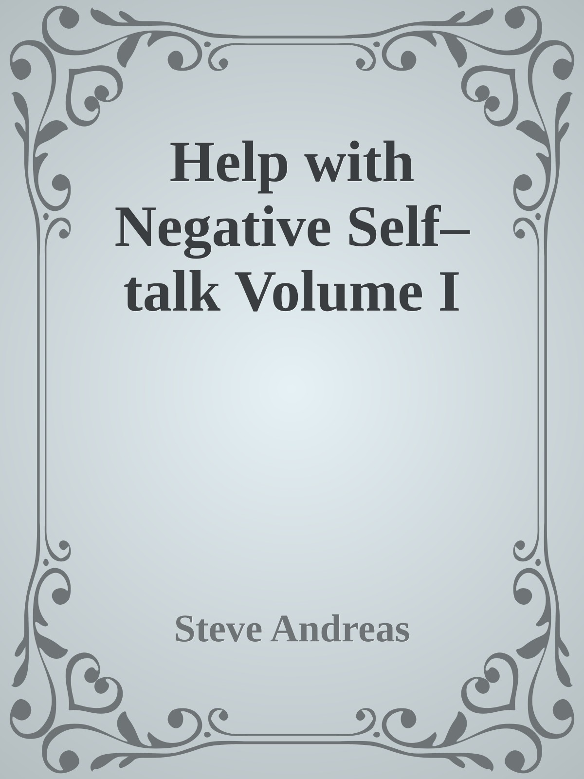 Help with Negative Self–talk Volume I
