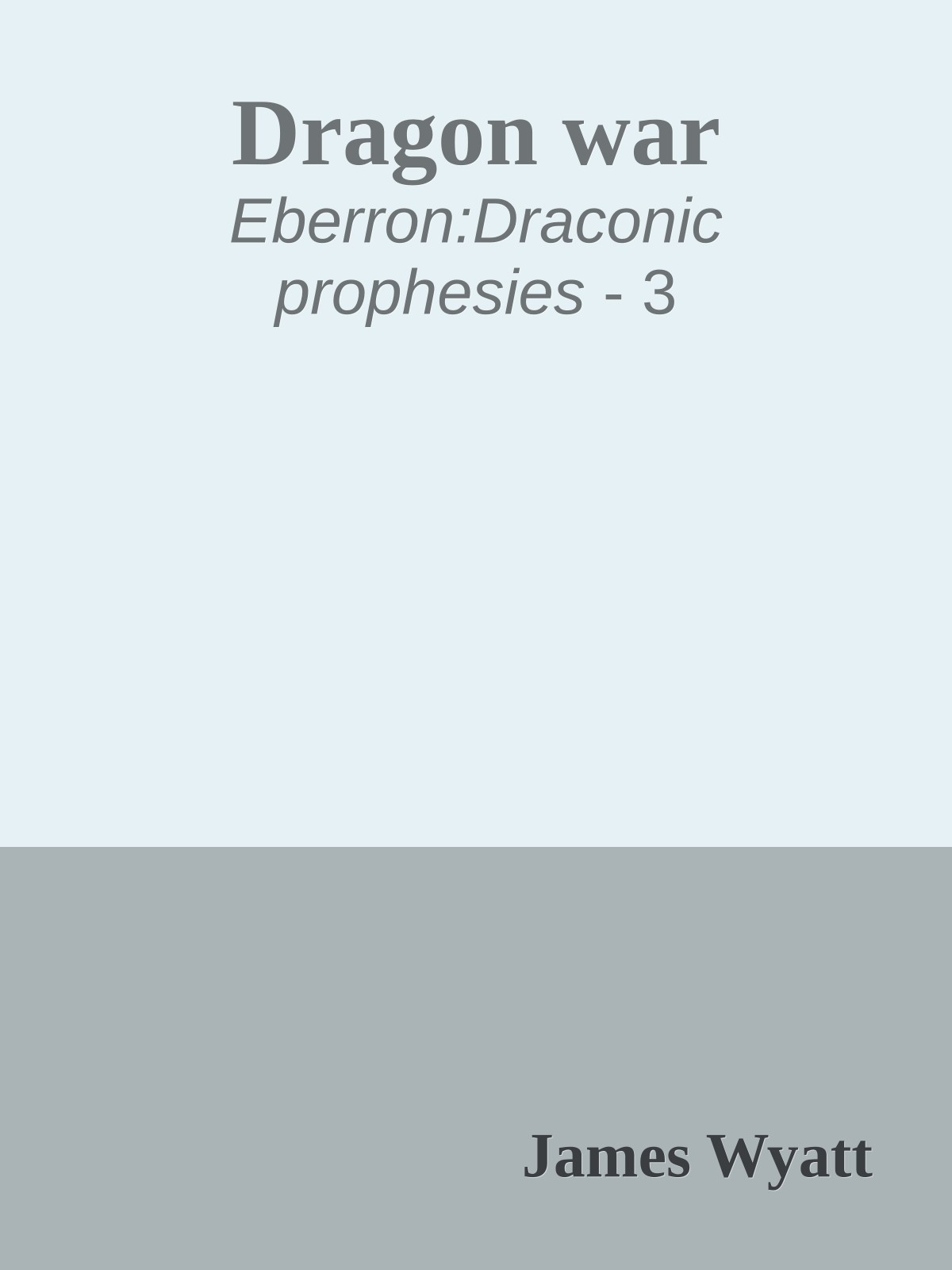 Dragon war