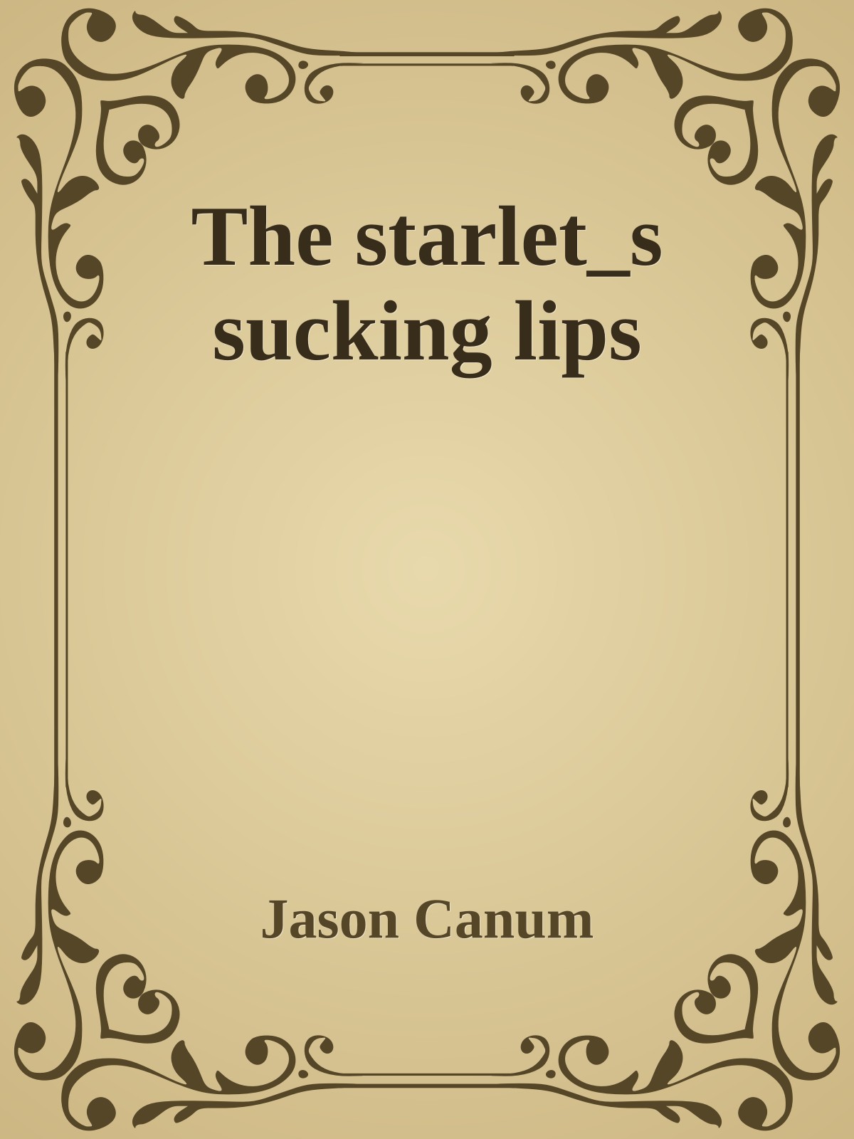 The starlet_s sucking lips