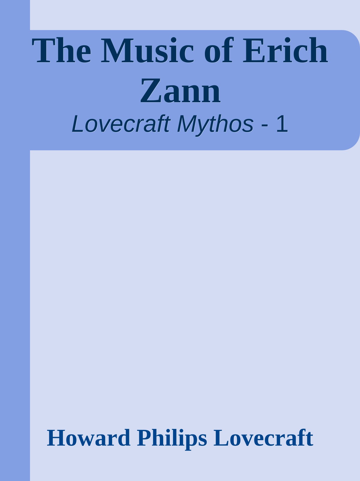 The Music of Erich Zann