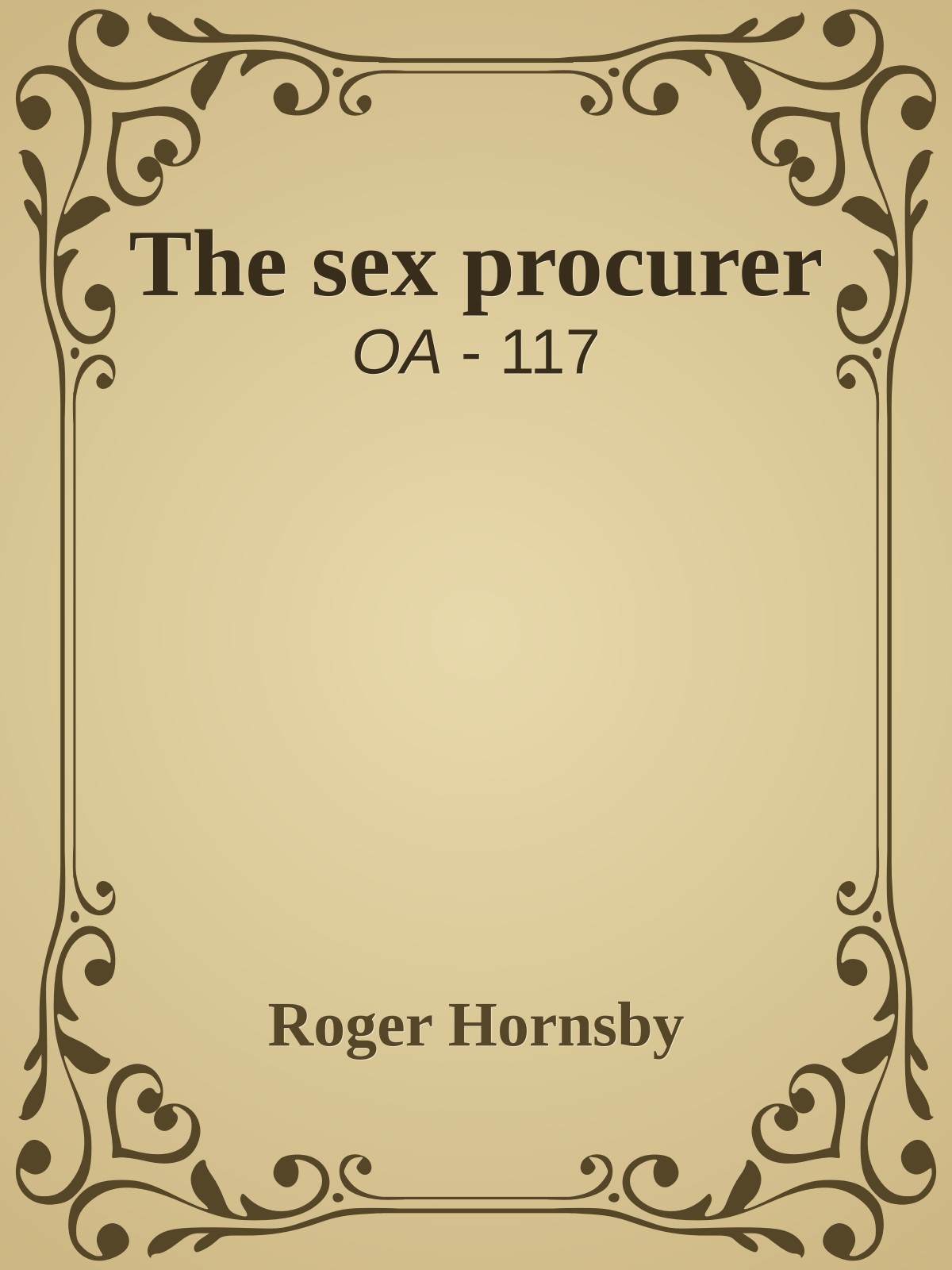 The sex procurer