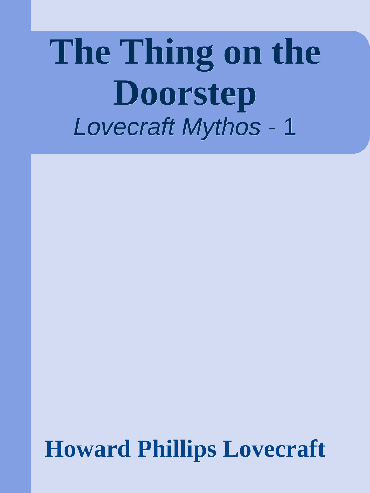 The Thing on the Doorstep