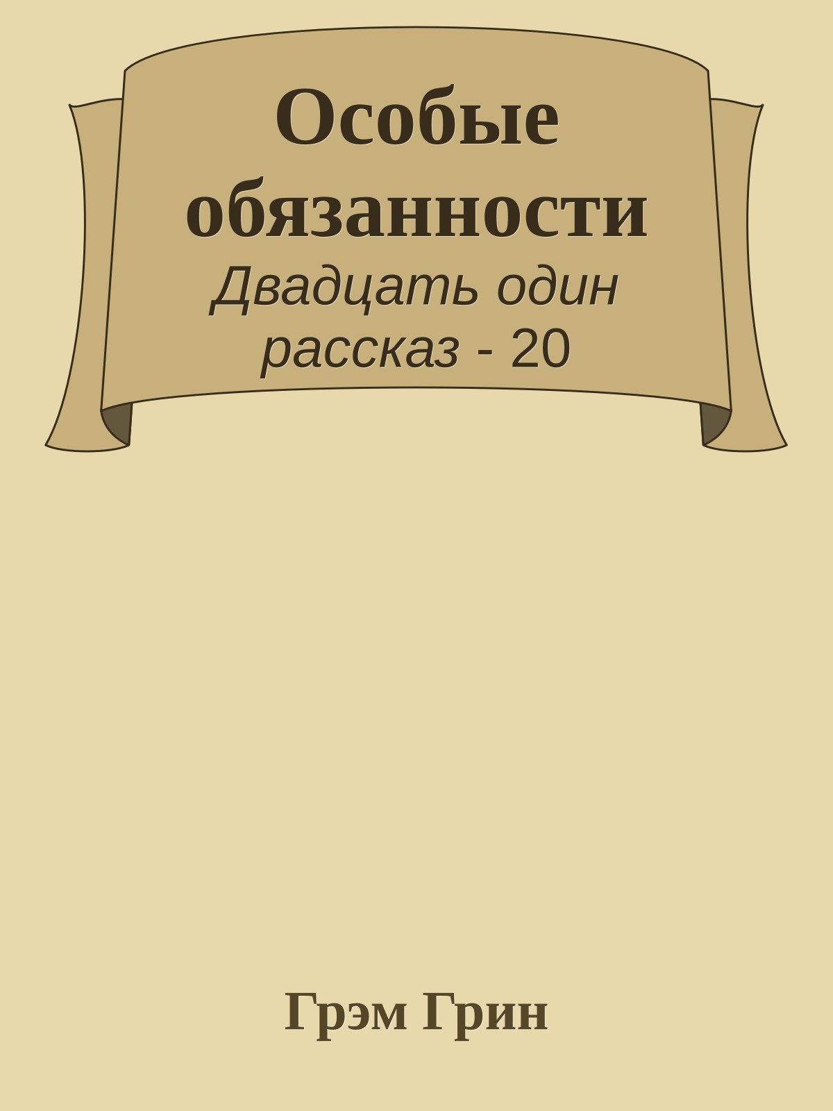 Особые обязанности