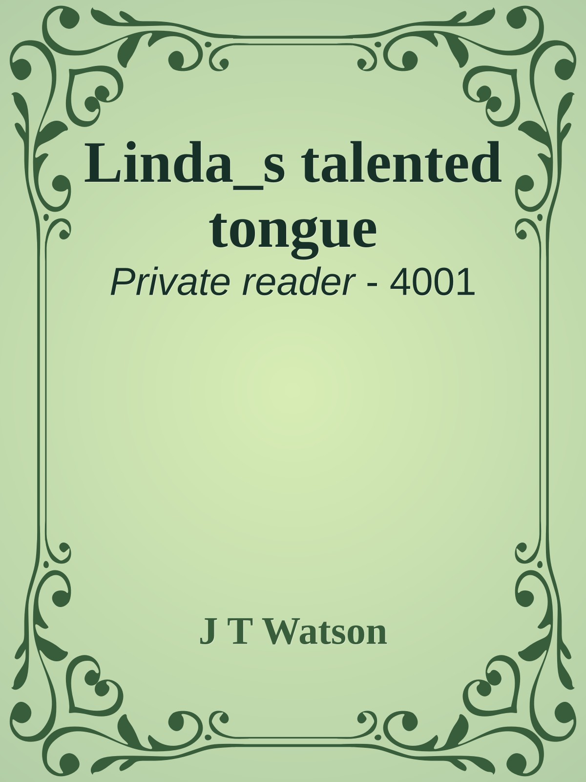 Linda_s talented tongue