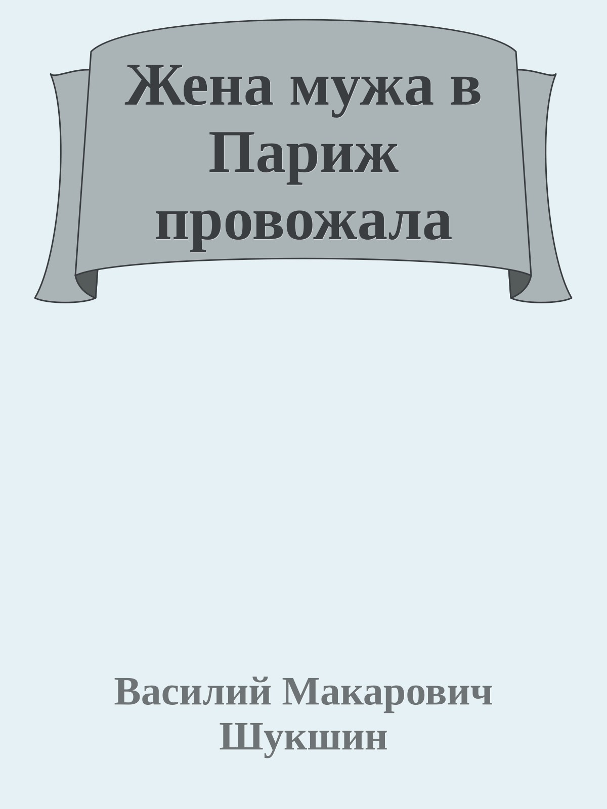 Жена мужа в Париж провожала