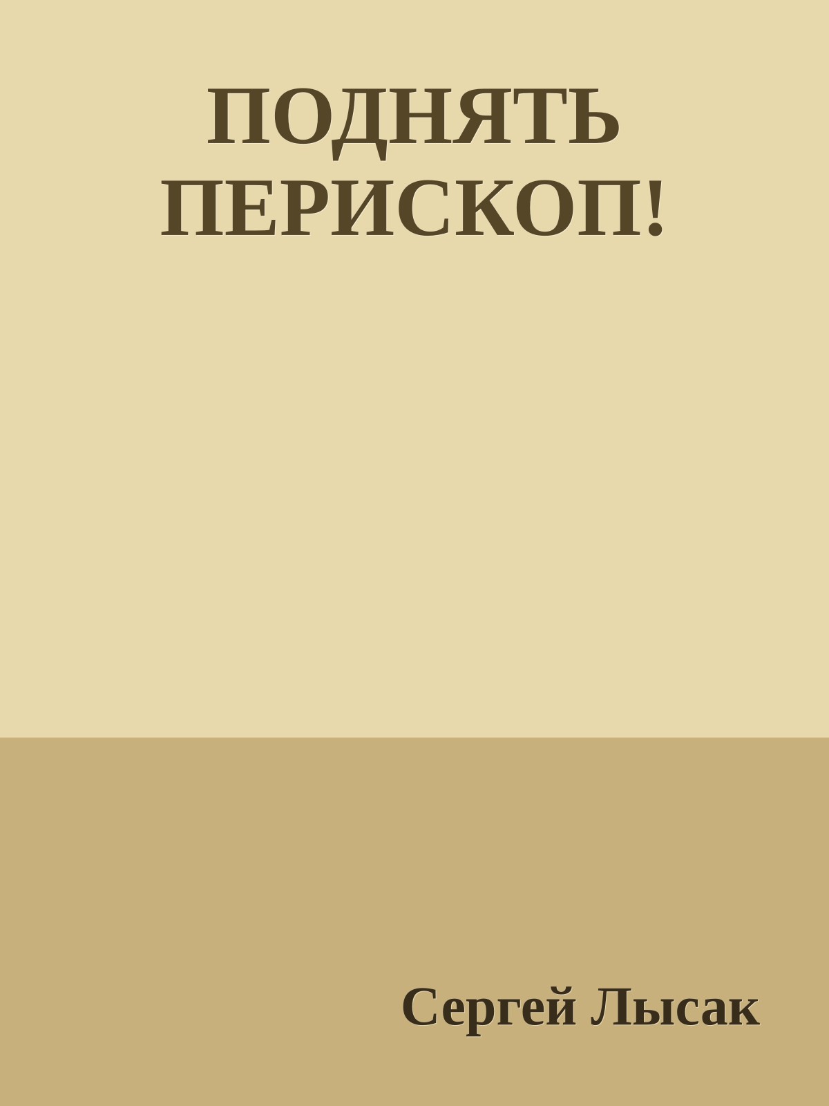 ПОДНЯТЬ ПЕРИСКОП!