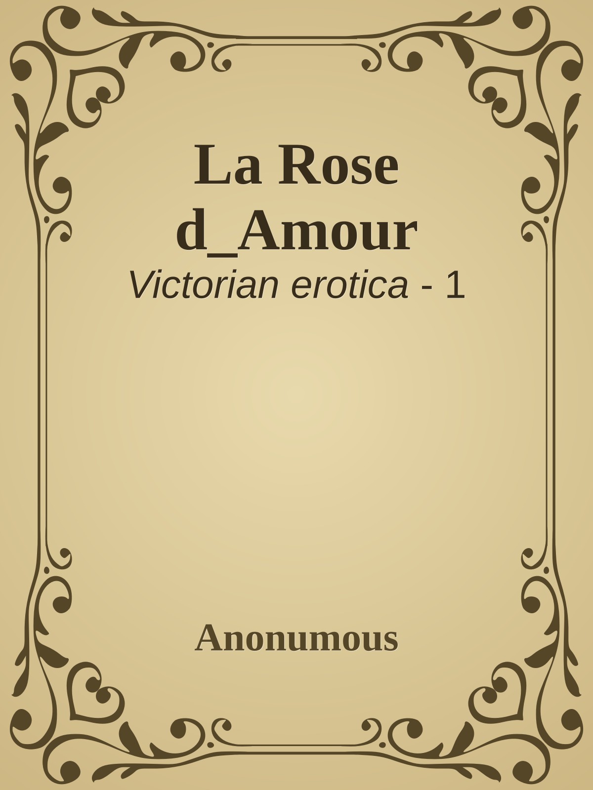 La Rose d_Amour