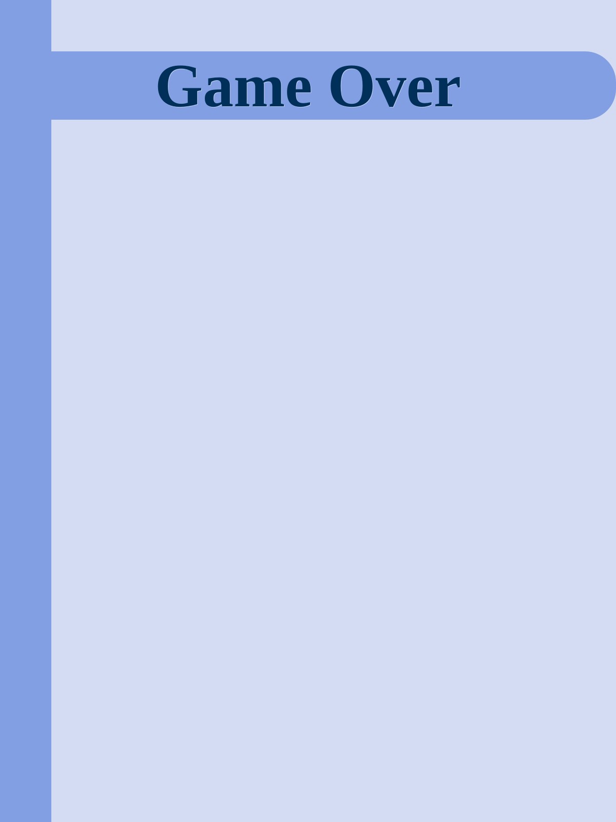 Game Over