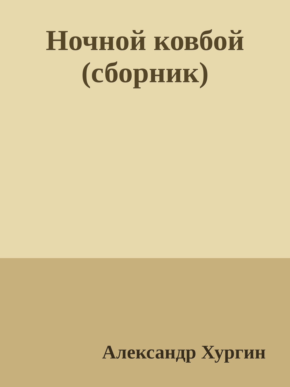 Ночной ковбой (сборник)