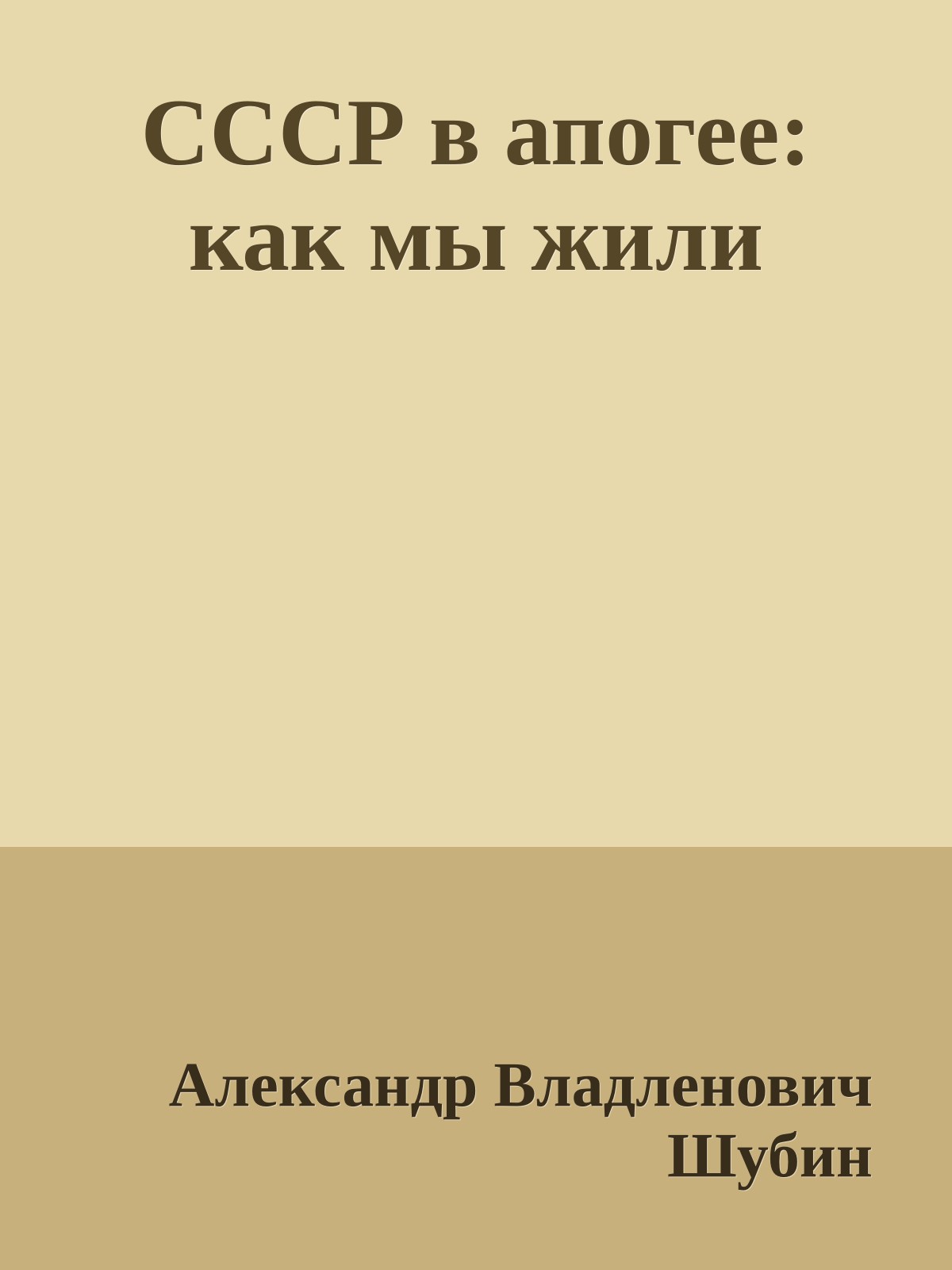 СССР в апогее: как мы жили