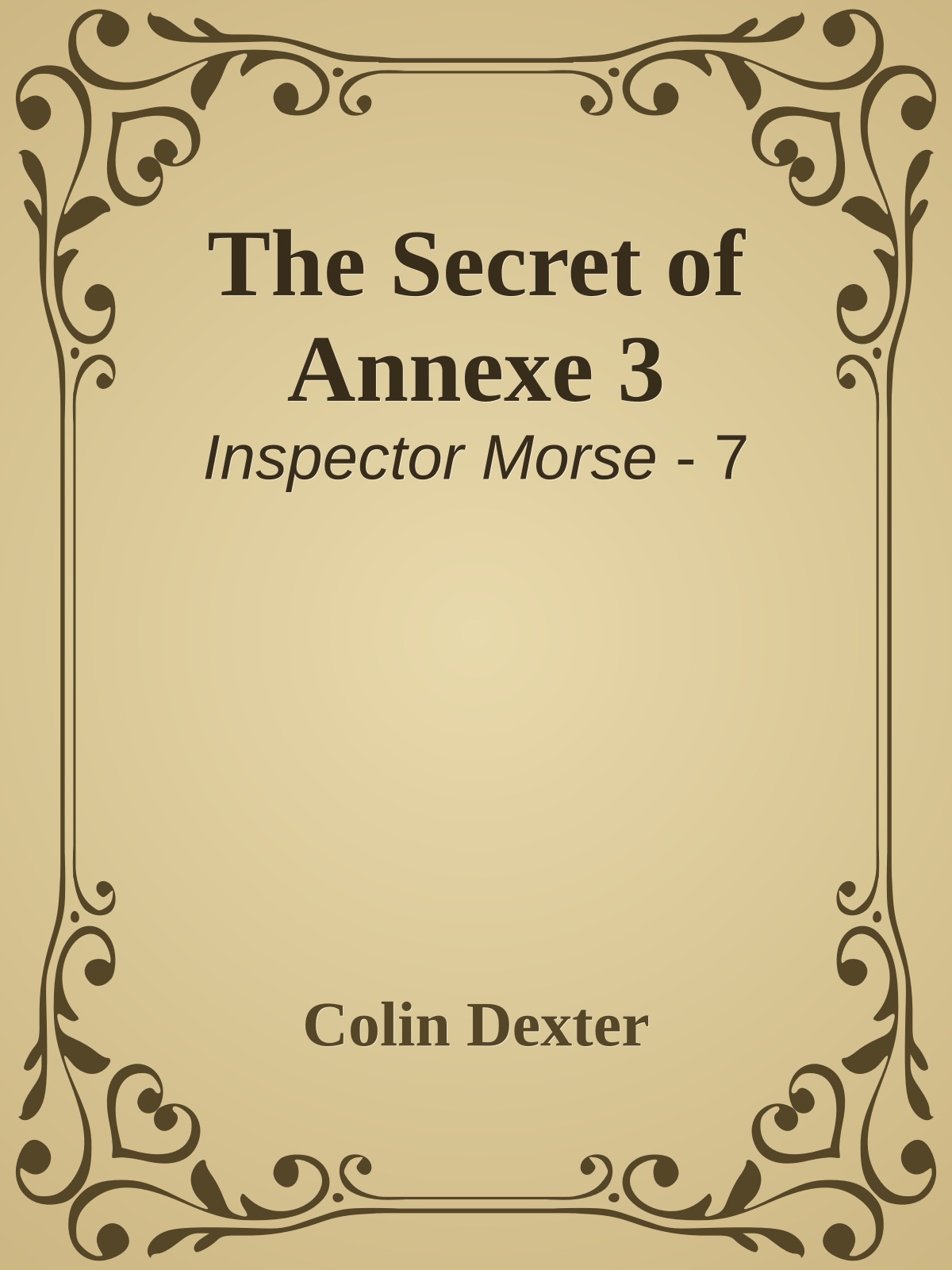 The Secret of Annexe 3
