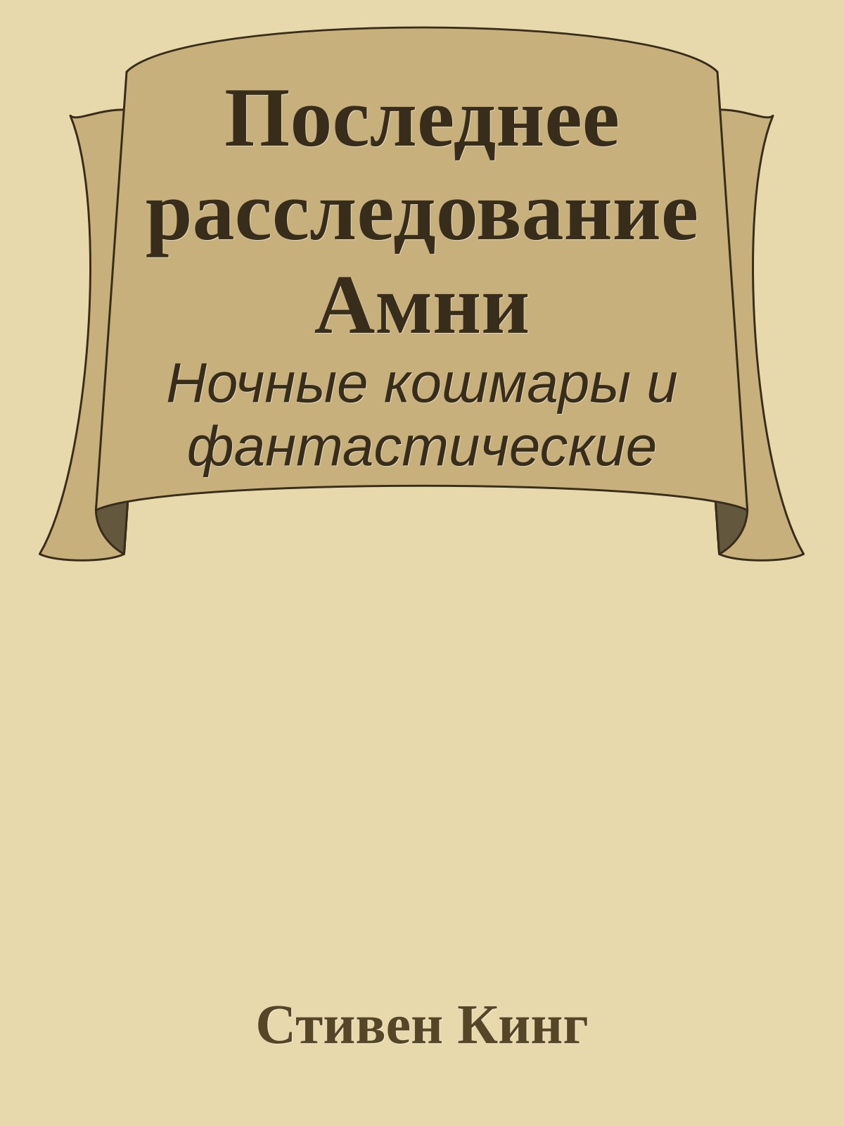 Последнее расследование Амни