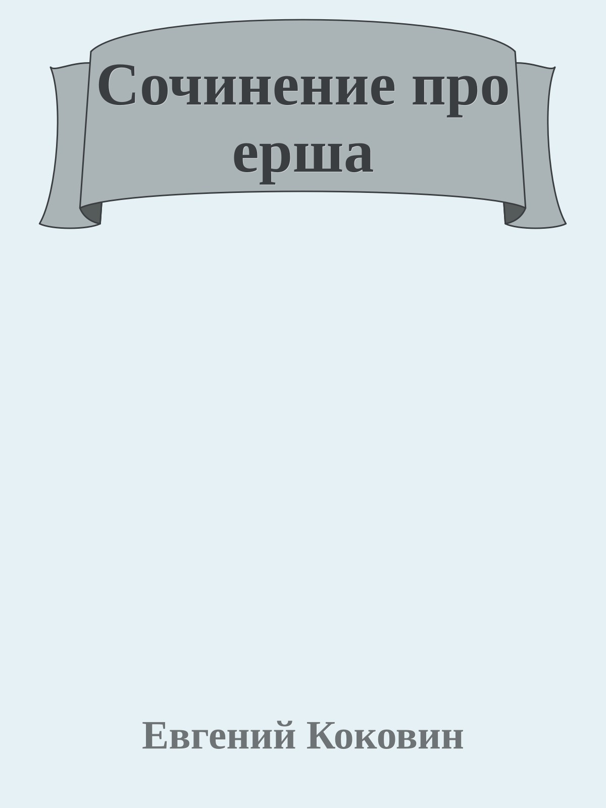 Сочинение про ерша