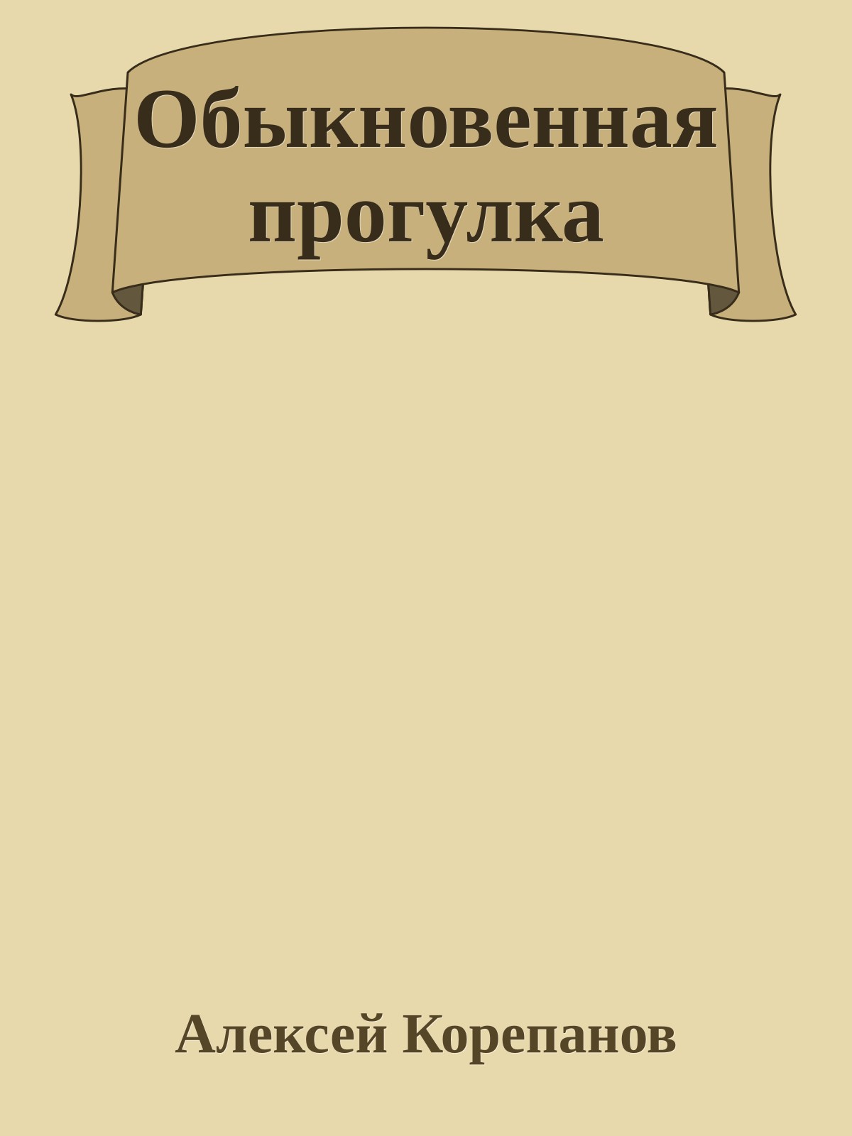 Обыкновенная прогулка