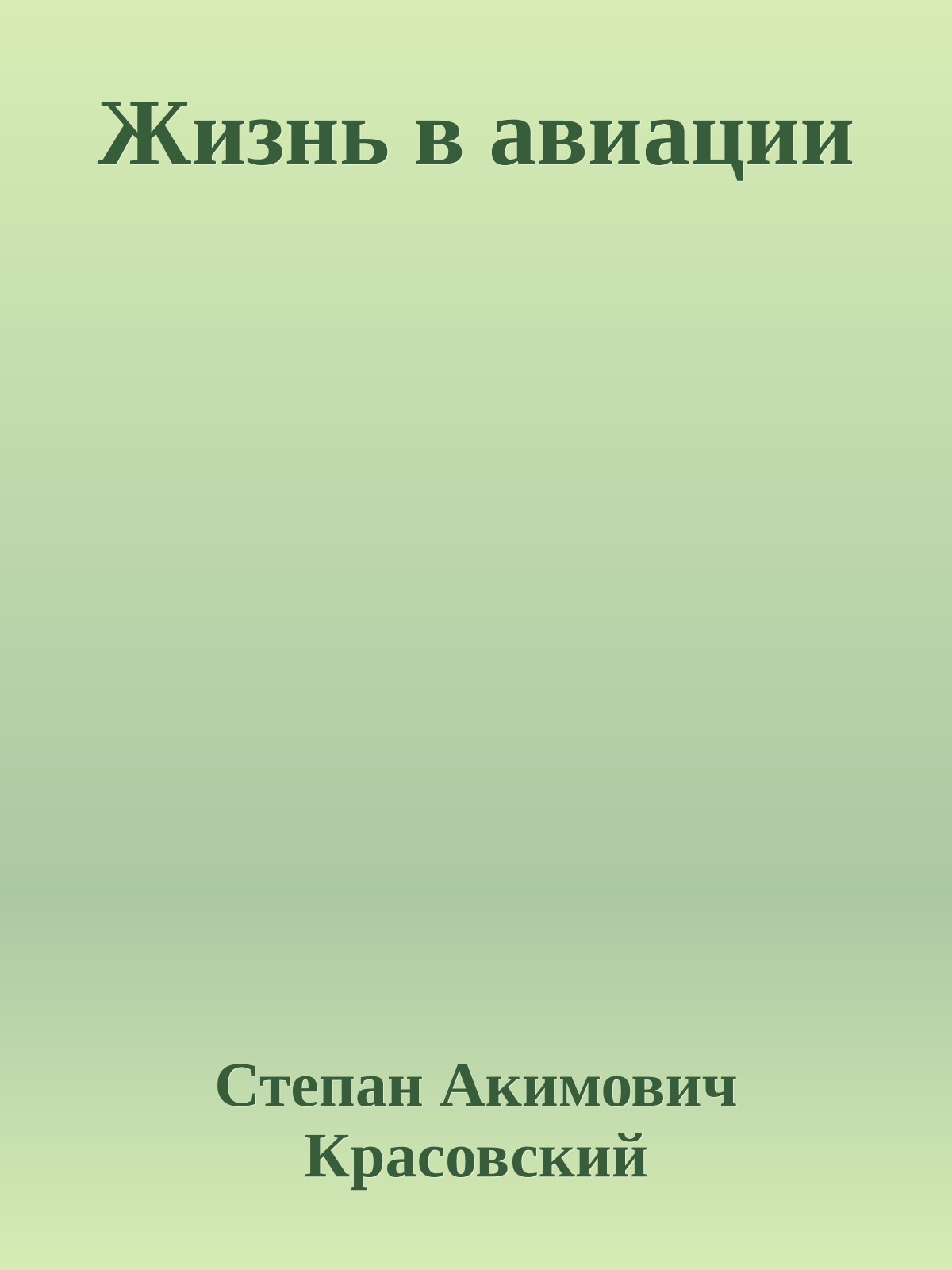 Жизнь в авиации