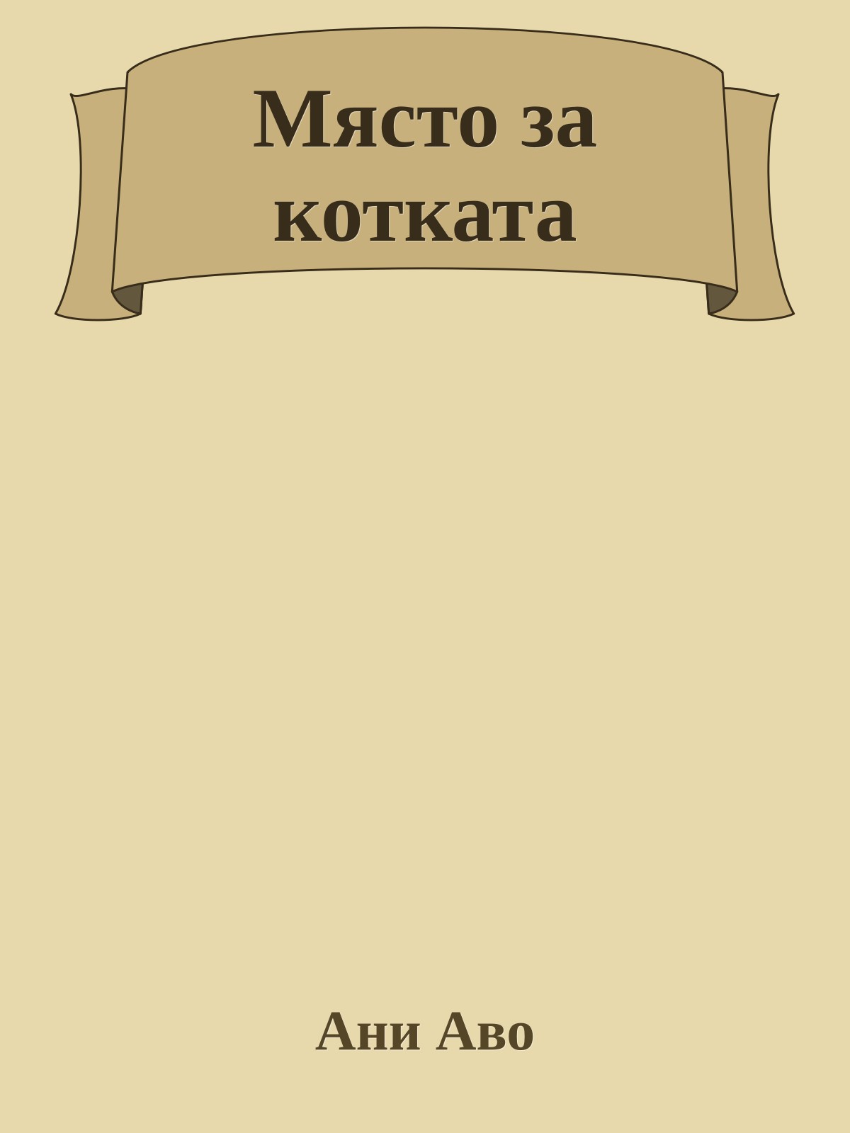 Място за котката