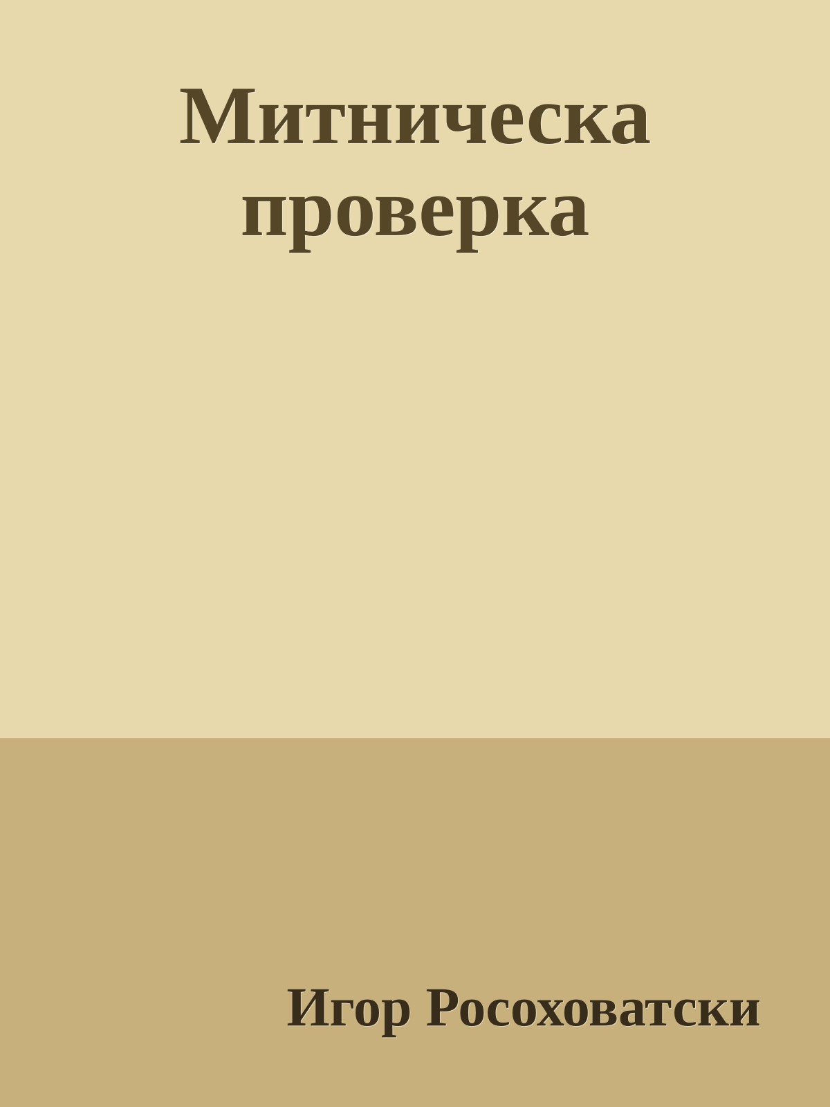 Митническа проверка