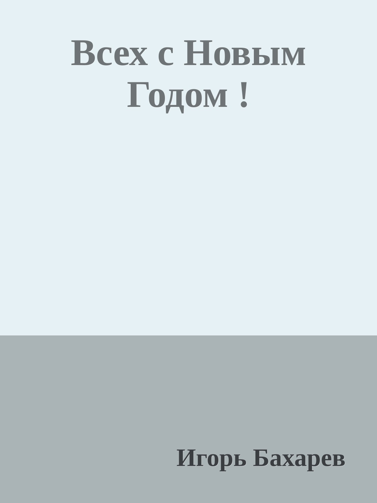 Всех с Новым Годом !