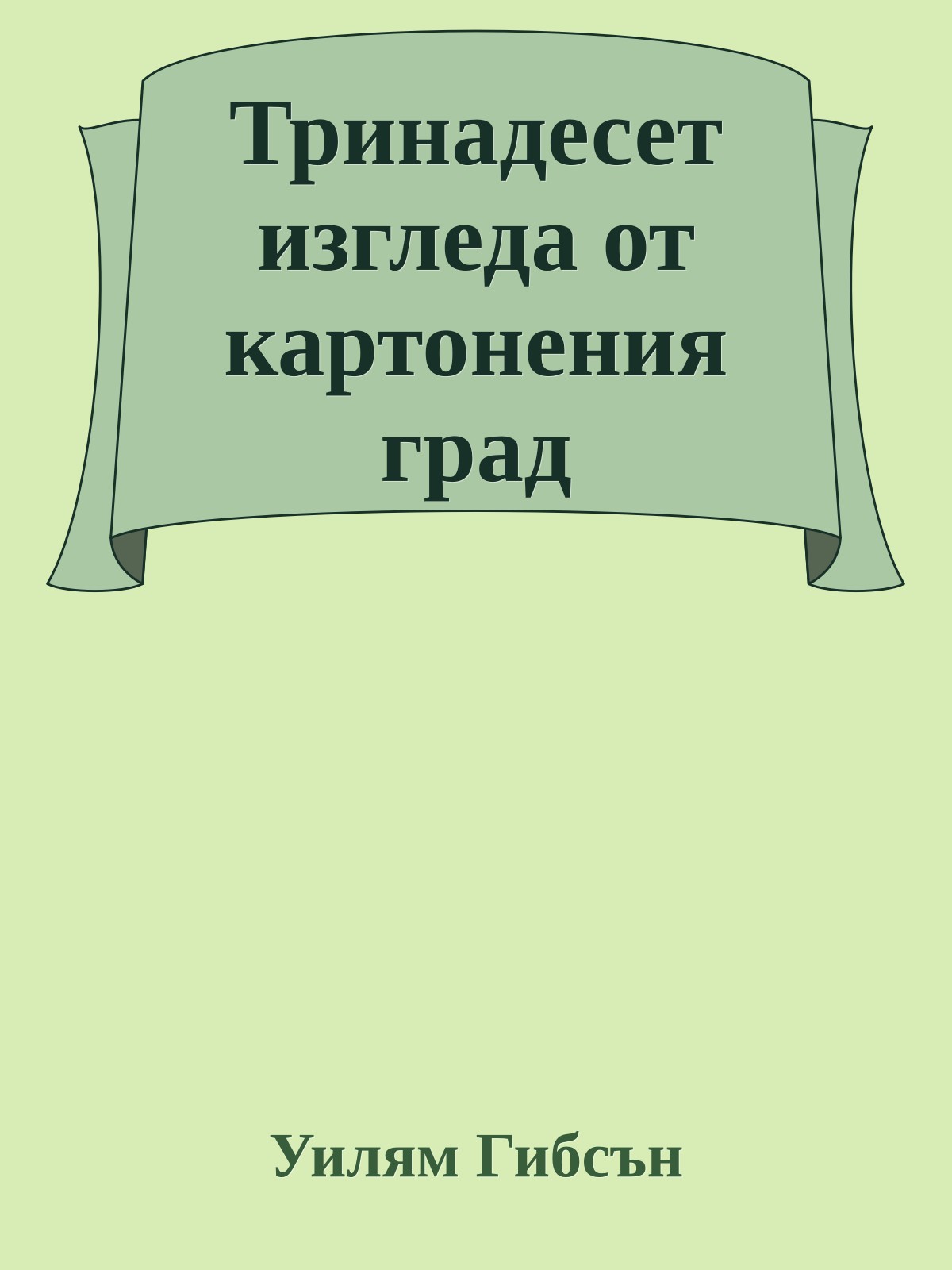 Тринадесет изгледа от картонения град