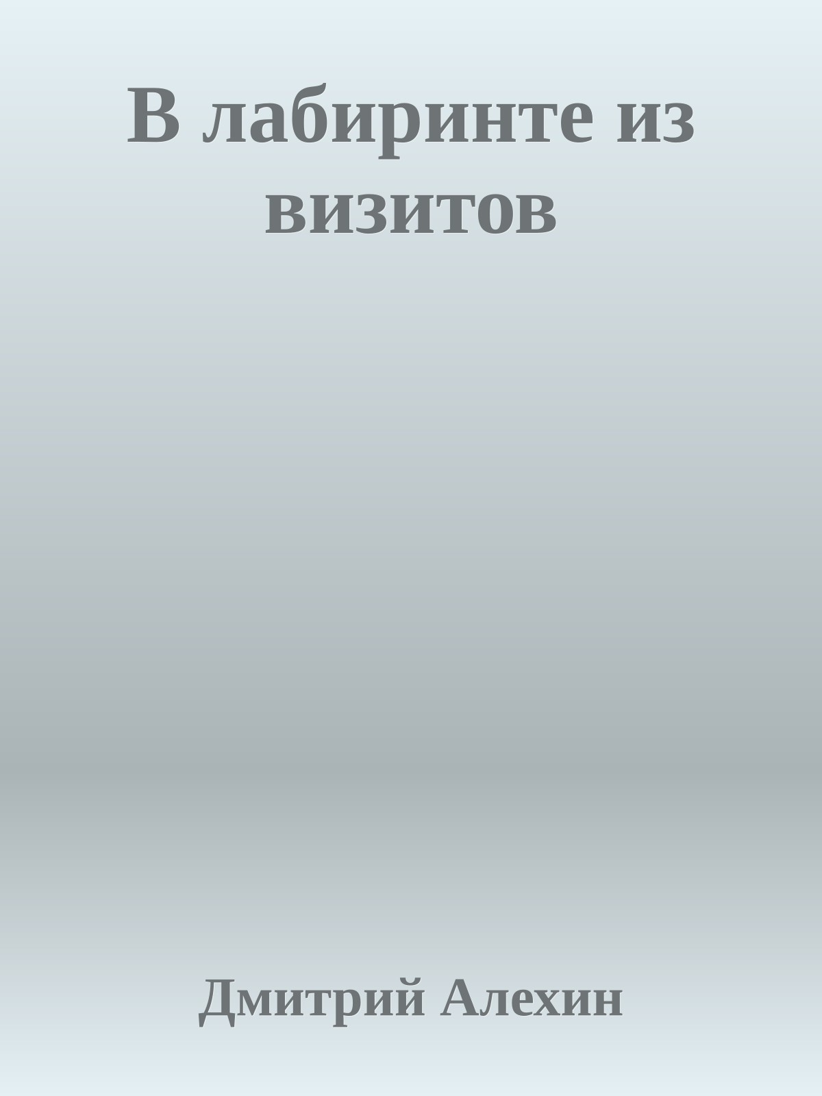 В лабиринте из визитов