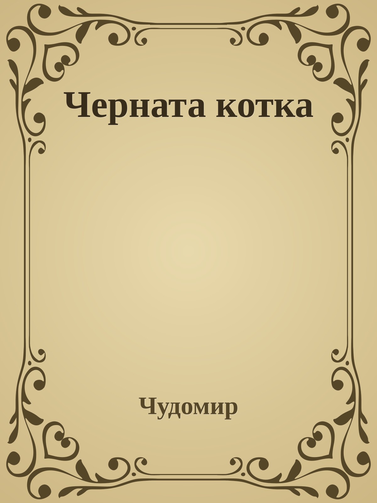 Черната котка