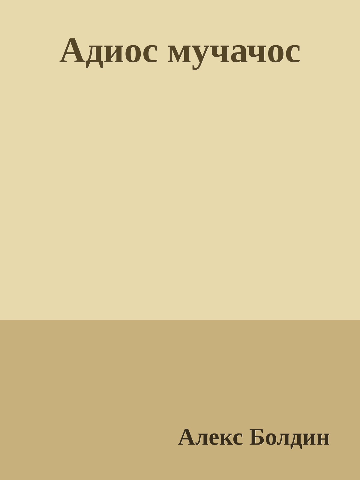 Адиос мучачос