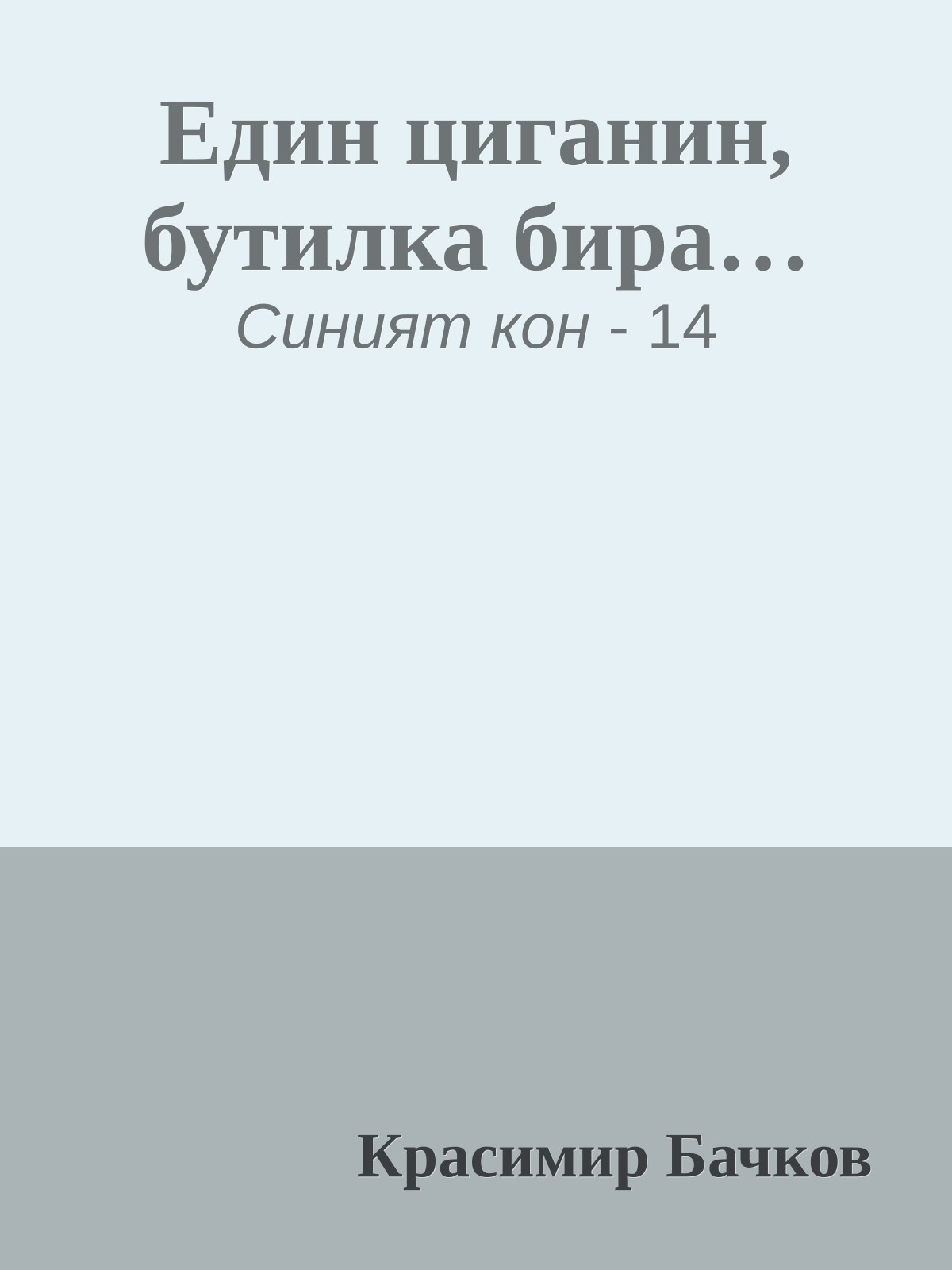 Един циганин, бутилка бира…