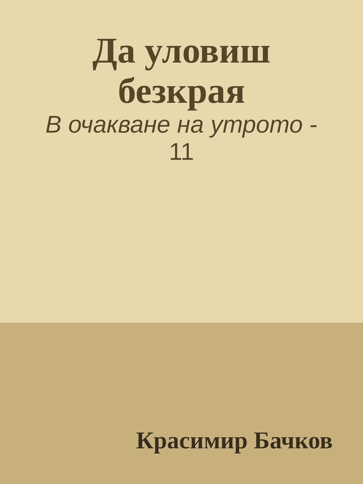 Да уловиш безкрая