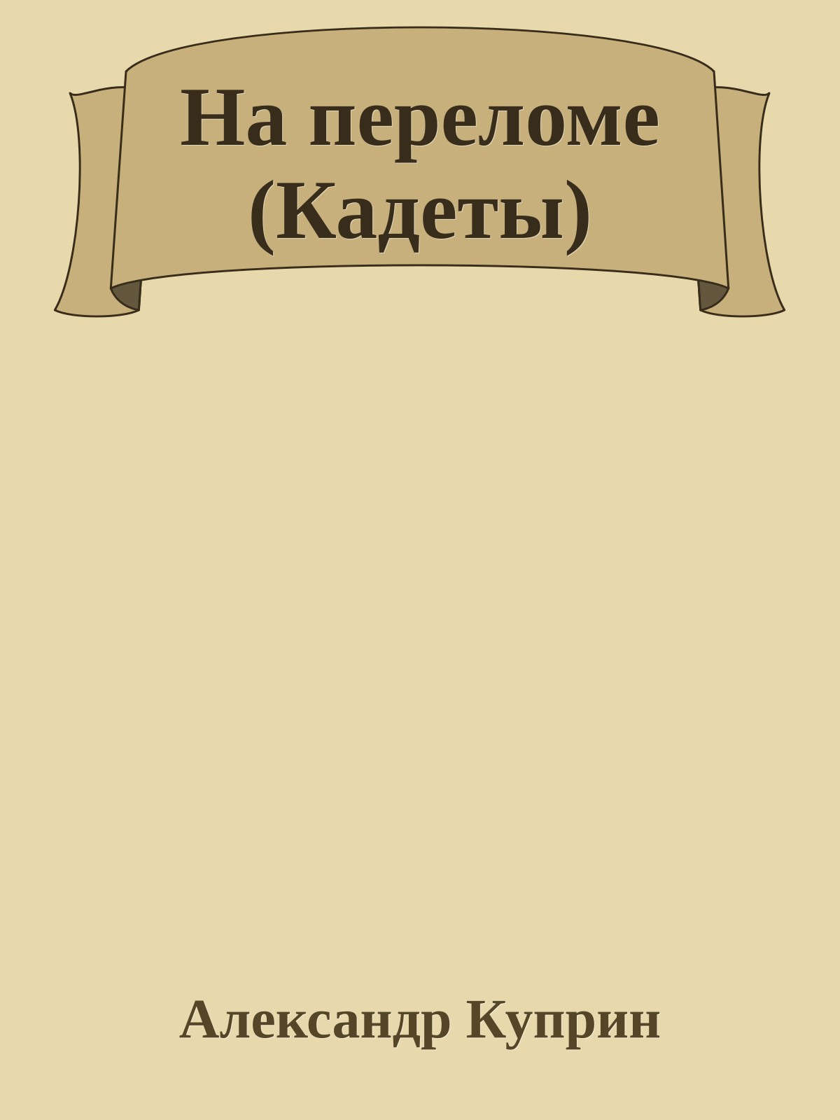 На переломе (Кадеты)