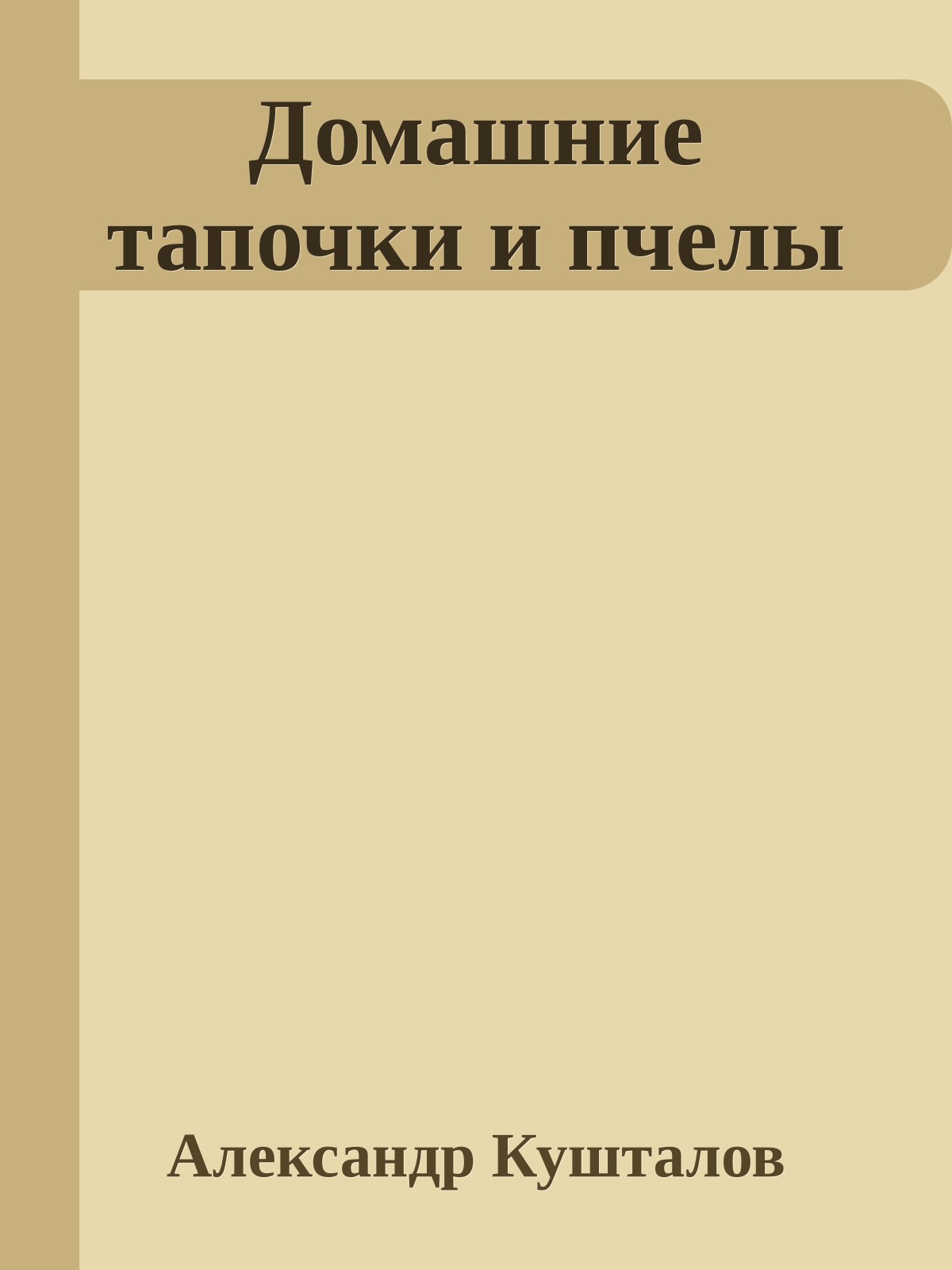 Домашние тапочки и пчелы