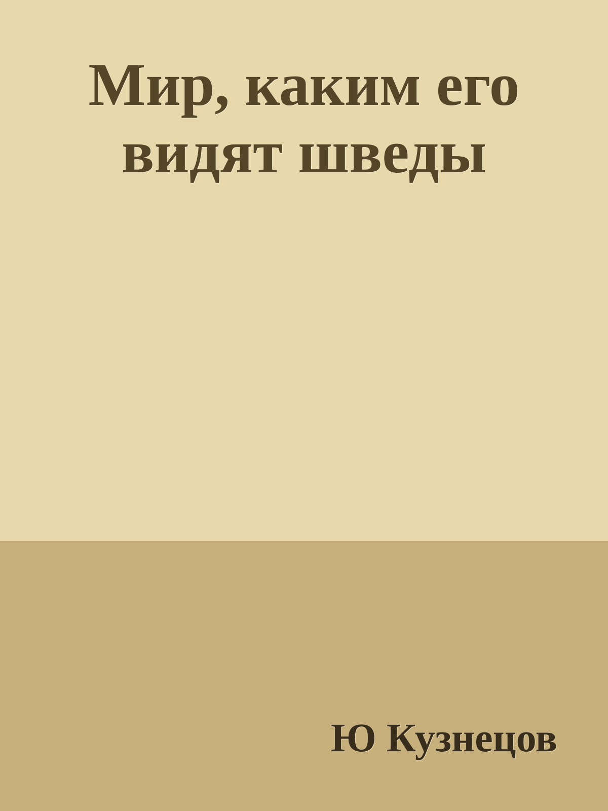 Мир, каким его видят шведы