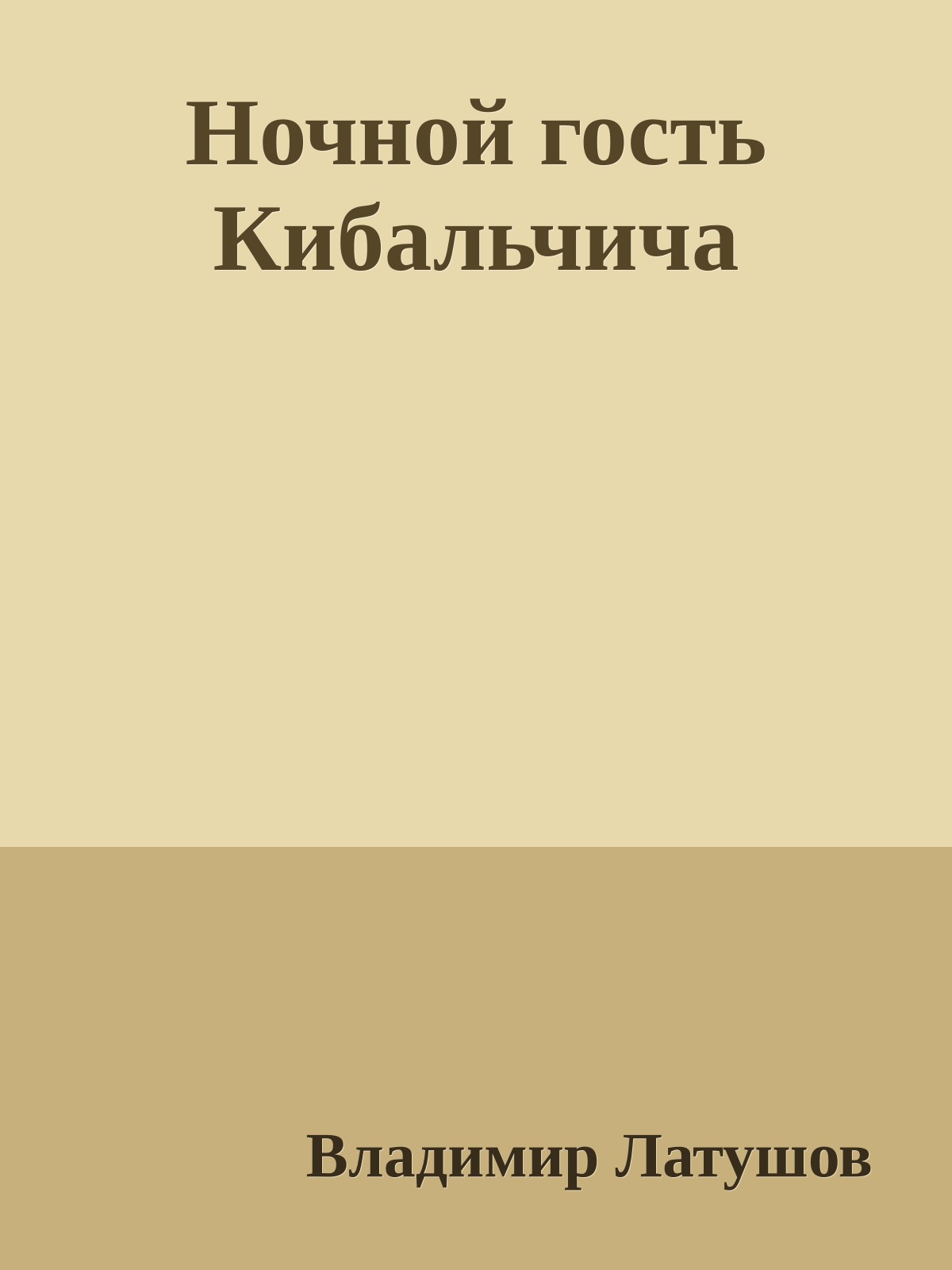Ночной гость Кибальчича