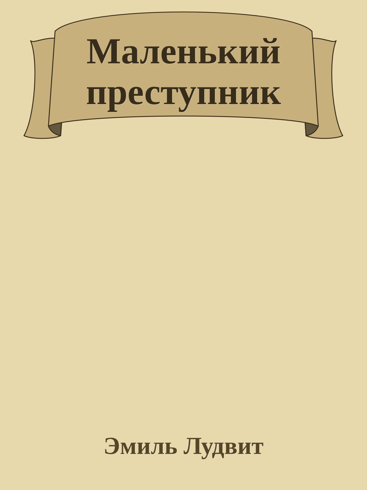 Маленький преступник