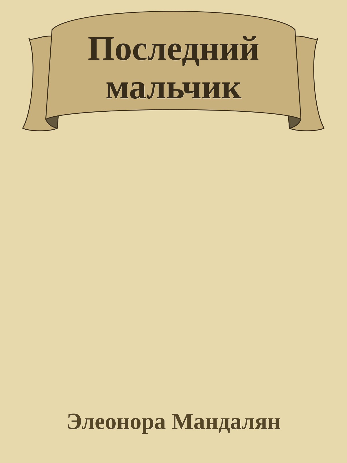 Последний мальчик