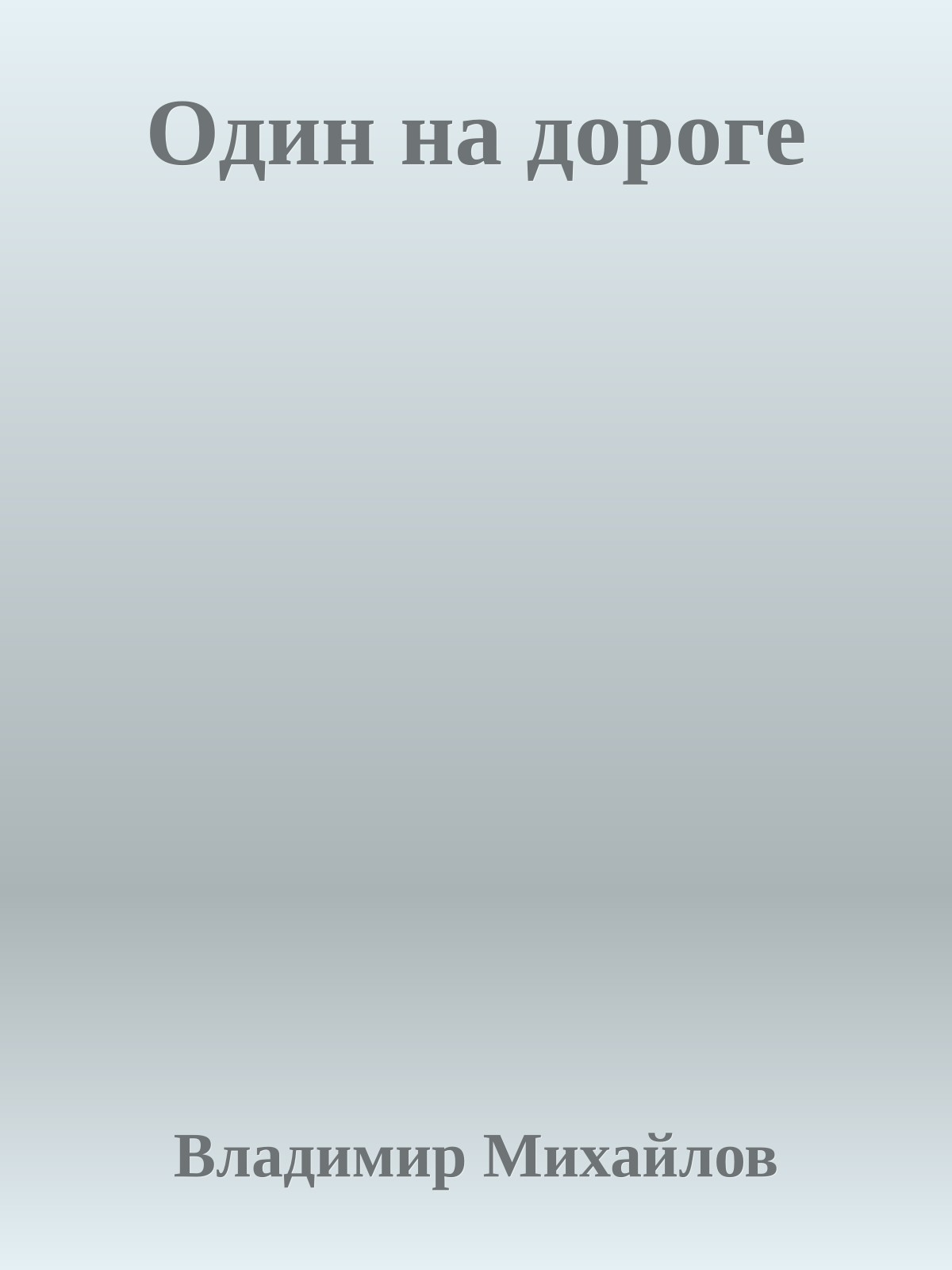 Один на дороге