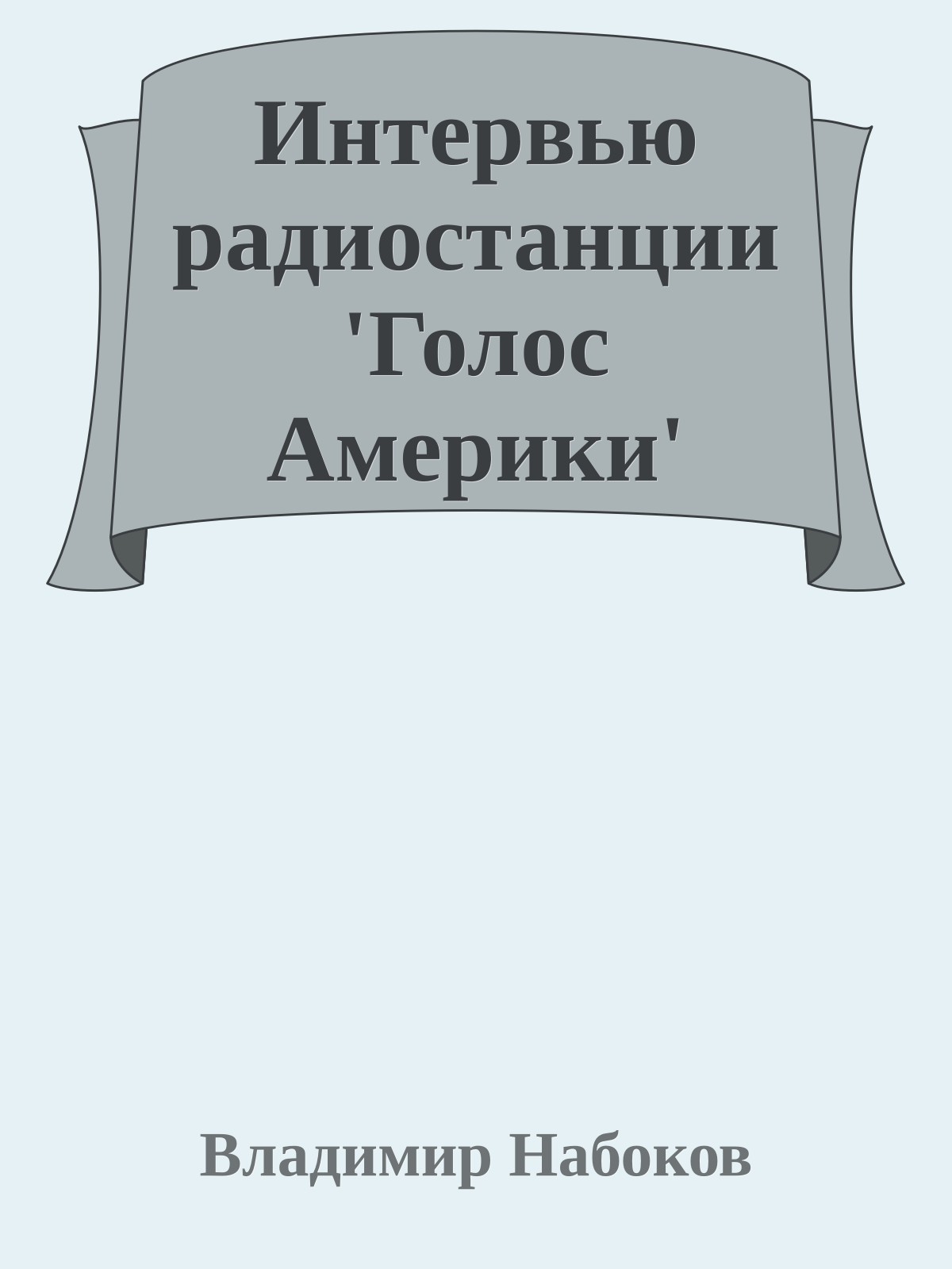Интервью радиостанции 'Голос Америки'