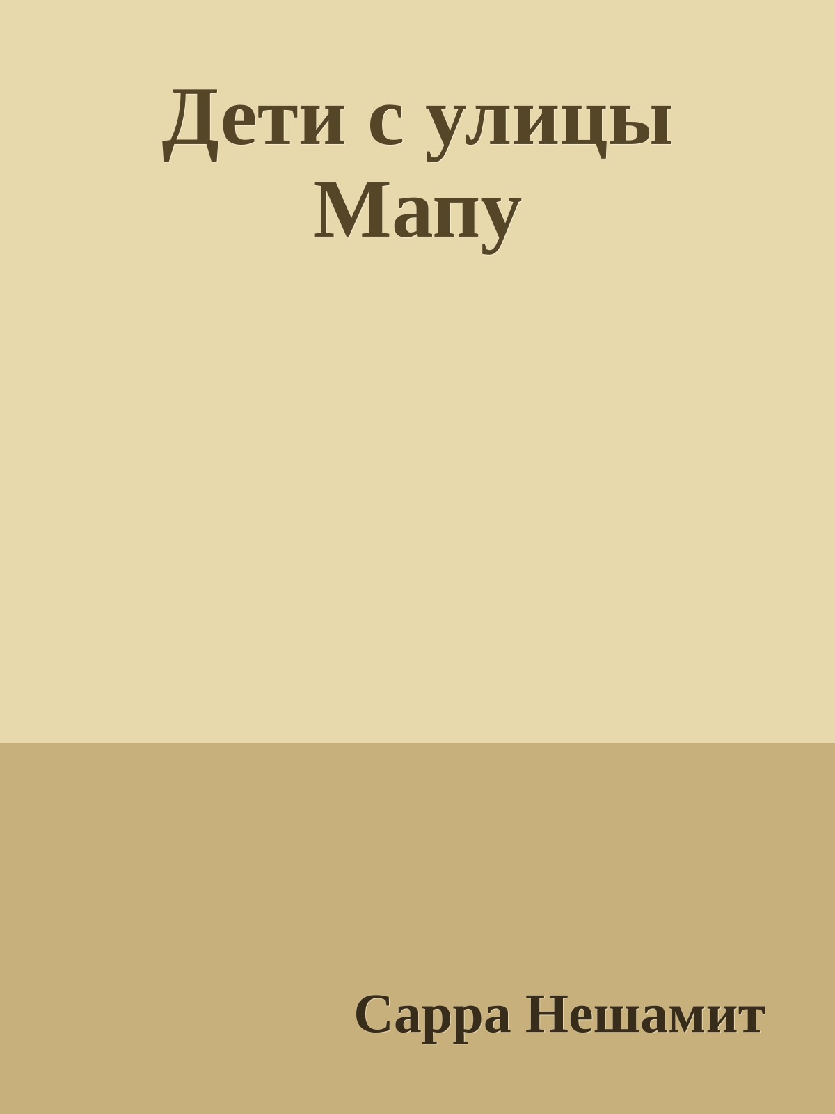 Дети с улицы Мапу