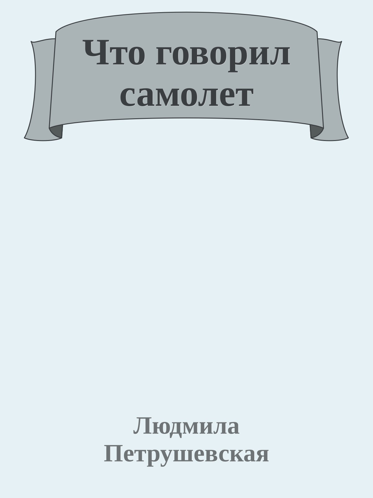 Что говорил самолет