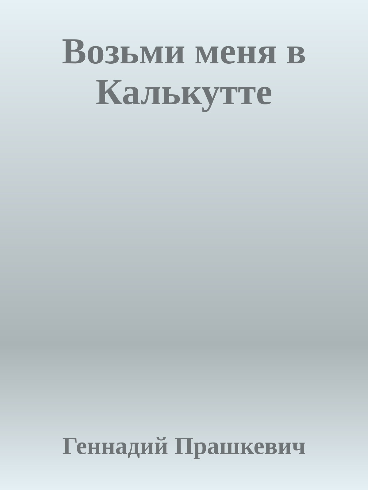Возьми меня в Калькутте