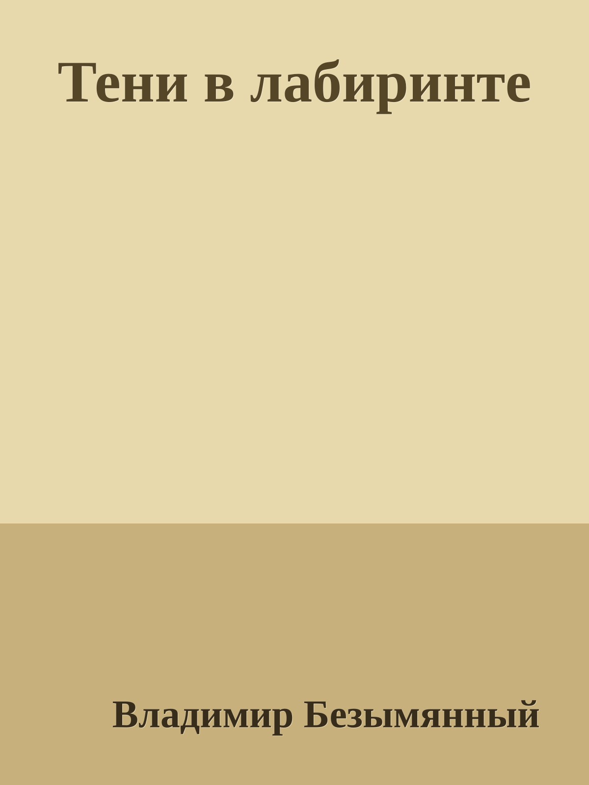 Тени в лабиринте