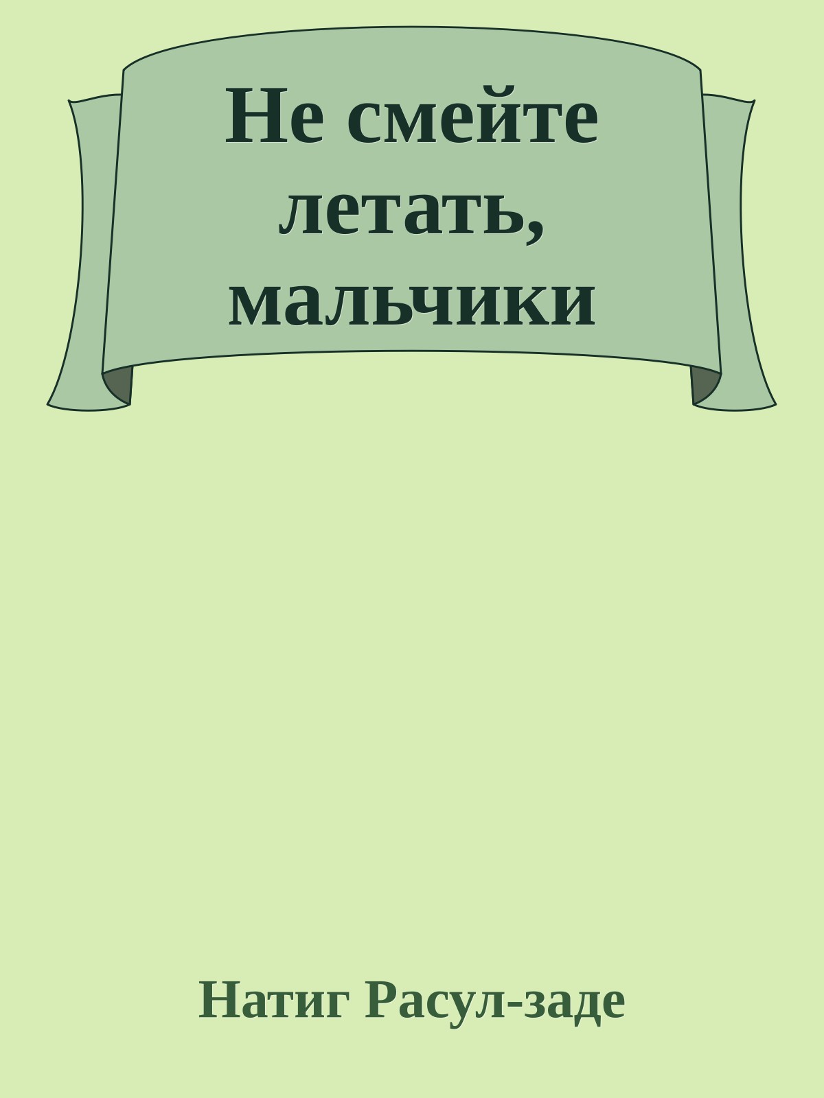 Не смейте летать, мальчики