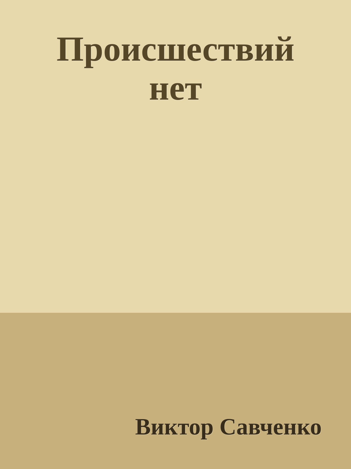 Происшествий нет