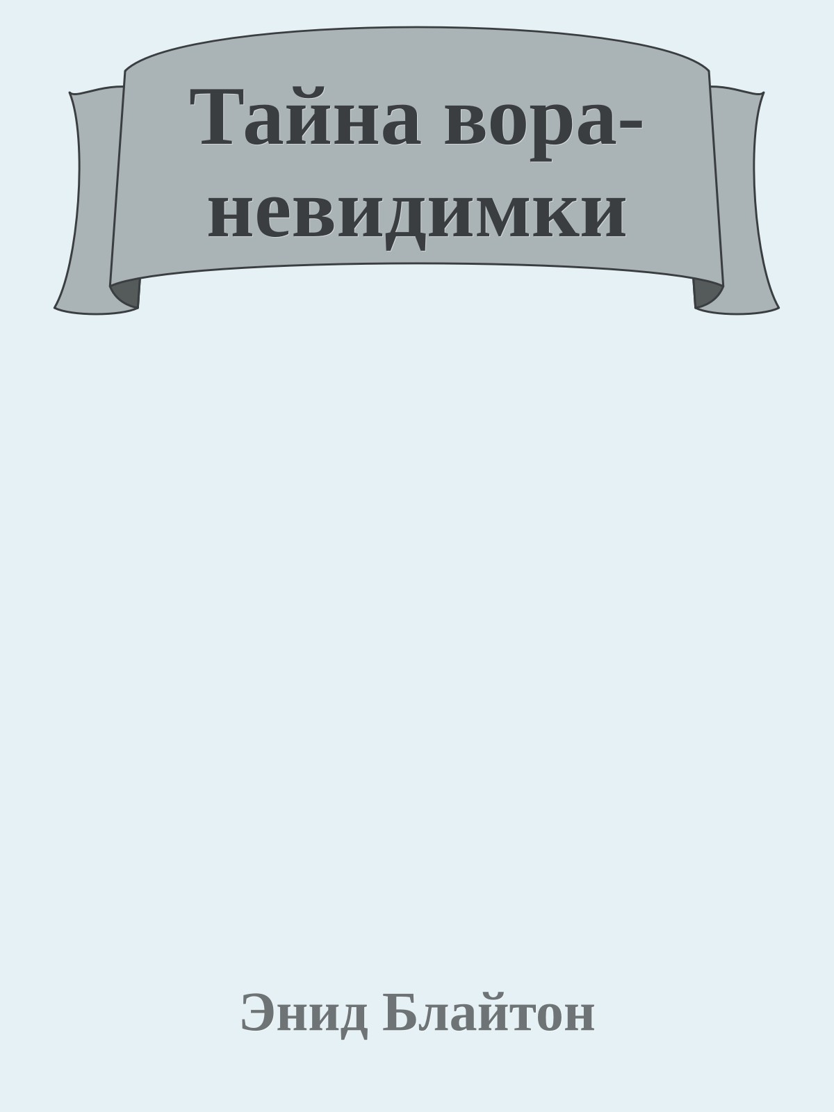 Тайна вора-невидимки