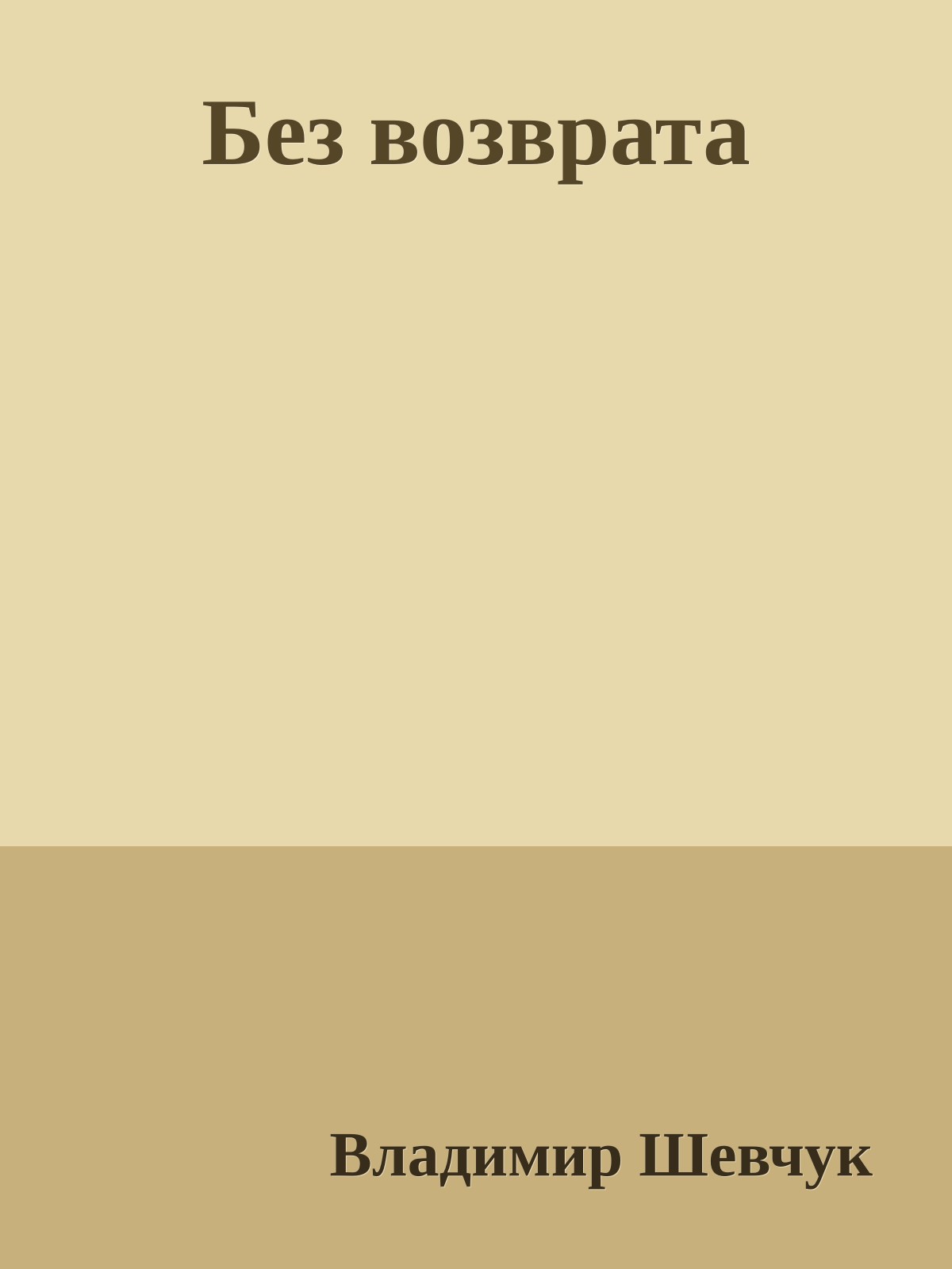 Без возвpата