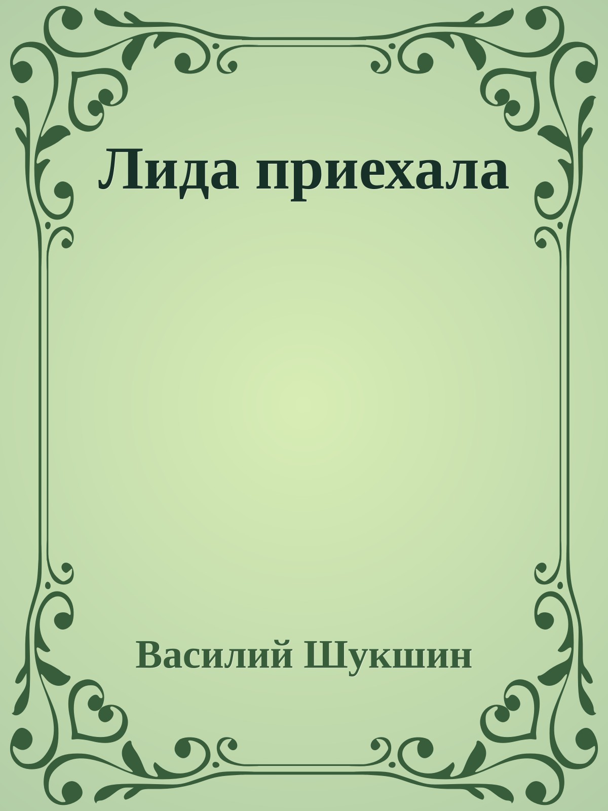 Лида приехала