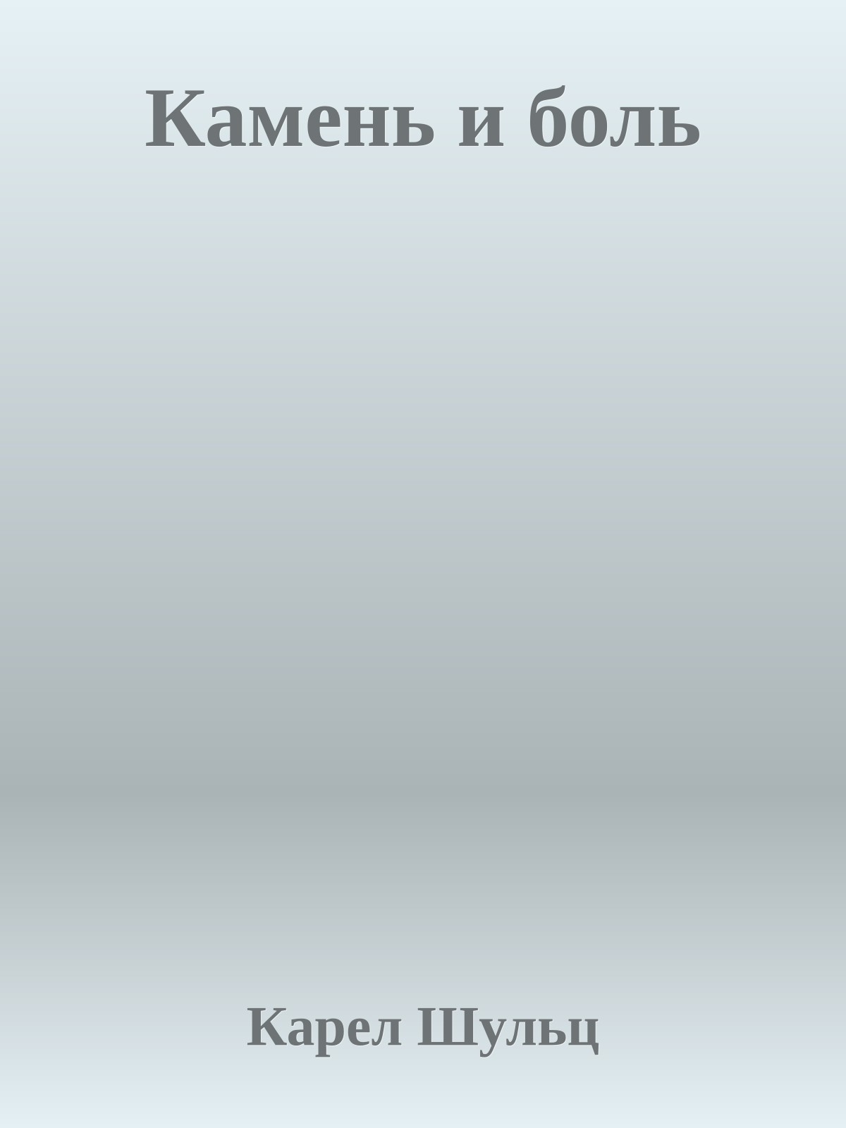 Камень и боль